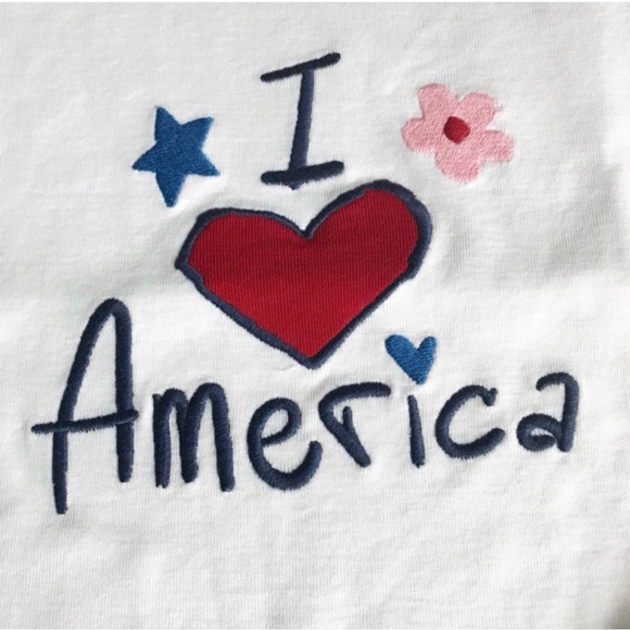I ❤️ America 2-pc Pajamas, new with tag. - Picture 2 of 4